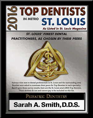 2016 Top Dentist Dr. Sarah Smith